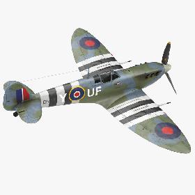 Royal Air Force Fighter Supermarine Spitfire LF Mk IX